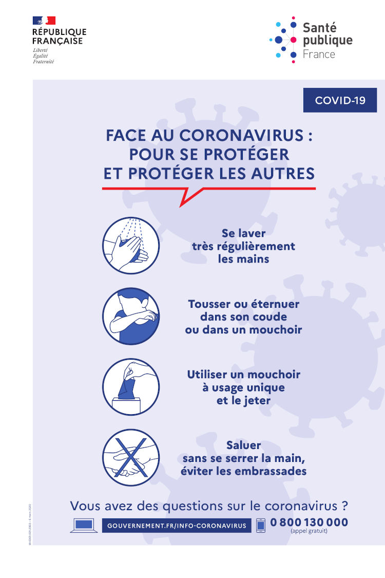 Les gestes à adopter pour se protéger et protéger les autres Liste des gestes barrières au coronavirus