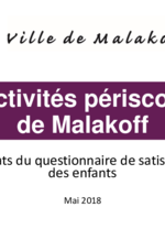Activités périscolaires à Malakoff : l'avis des enfants