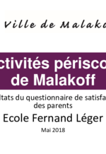 Fernand-Léger : l'avis des parents sur les Nap