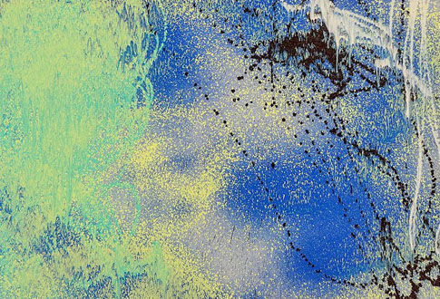 "T1989-K35", Hans Hartung, 1989. Musée d'Art moderne de la ville de Paris, palais de Tokyo