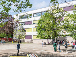Cour de l'école Guy-Môquet © Séverine Fernandes