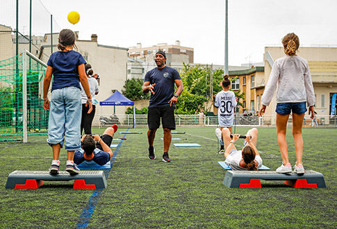 Stage multisports avec l'USMM © Laurène Valroff