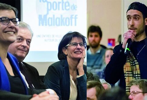 Lancement porte de Malakoff © Ville de Malakoff© Ville de Malakoff