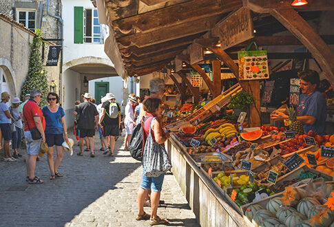 Marché à l'Île-de-Ré © © Ville de Malakoff / Unsplash / 123rf
