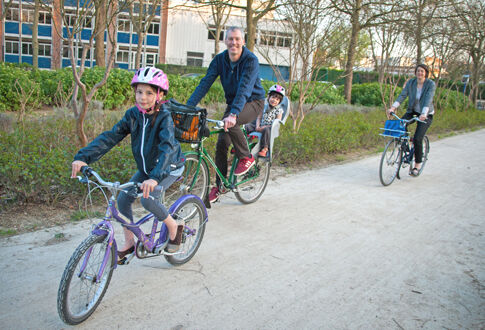 Balade à vélo © Ville de Malakoff, Séverine