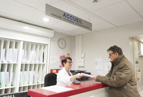 Accueil du centre municipal de santé de Malakoff © Ville de Malakoff, Séverine