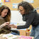  - Au Numérikoff, festival du numérique, l'atelier Pause des familles du 17 mars accompagne les parents dans la gestion du premier smartphone de leur enfant. © Marie-Pierre Dieterlé