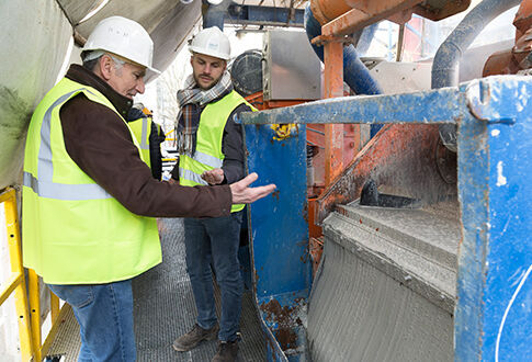 Sur le chantier de géothermie © Valérie Jacob