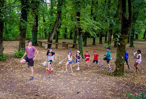 Jeux en plein air au centre de Fulvy © Vincent Guionet