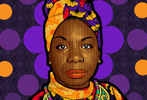 Nina Simone. © Créa : JBC