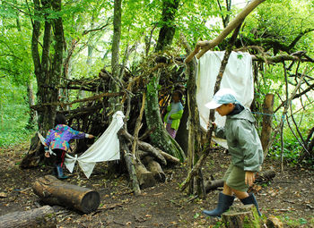 Cabane dans les bois à Fulvy